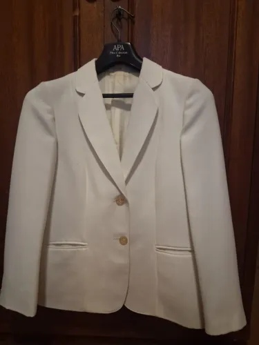 Blazer Branco S/ Marca Tamanho M