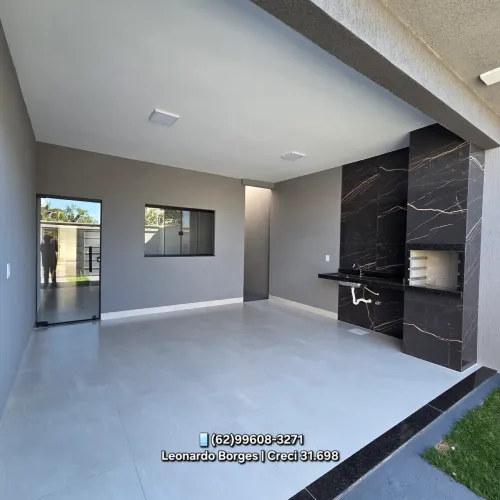 Casa de 2 Quartos 17mil de entrada - Goiânia