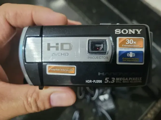 Câmera Sony Hdr-pj200 Filmadora Full Hd Hdmi Alta Definição