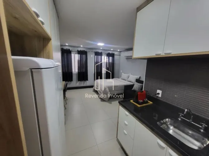 Lindo apartamento à venda no Centro de São Paulo: 1 quarto, 1 banheiro, 1 vaga de garagem,