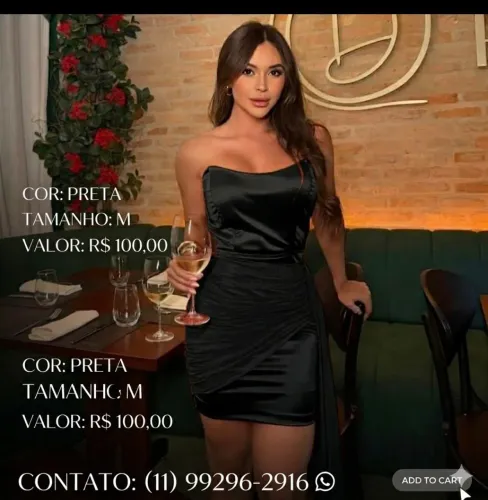 Vestido preto