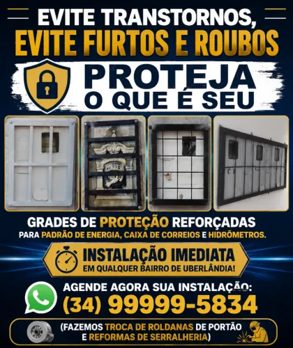 GRADE DE PROTEÇÃO PARA PADRÃO DE ENERGIA