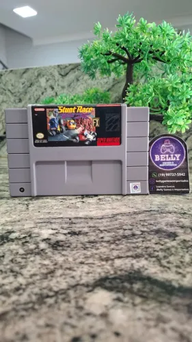 STUNT RACE FX - SUPER NINTENDO - ORIGINAL