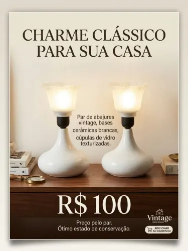 Abajur vintage