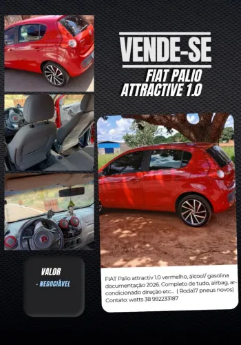 Fiat Palio Attractive 1.0 EVO Fire Flex 8V 5P 2013
