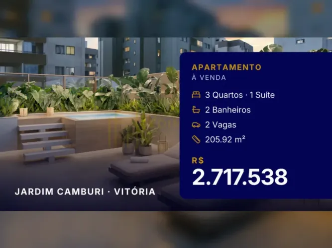 Apartamento Garden em Jardim Camburi: Conforto, Estilo e Natureza