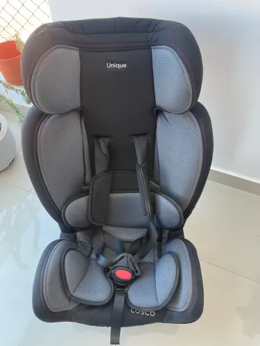Cosco Kids, Cadeirinha Unique 0 a 36 kg, Cinza Sport