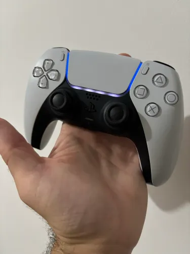 Controle DualSense PS5 Original (Branco) - Excelente Estado.