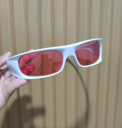 Highland - Lentes prizm peach, Armação matte mist (Nunca usado)
