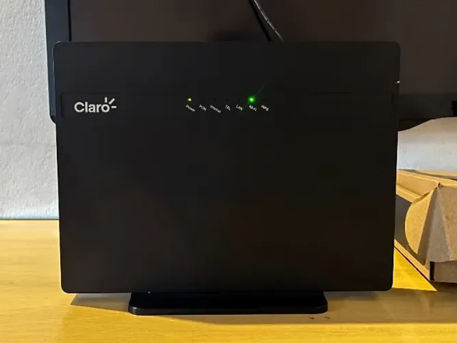 Roteador Wi-Fi 6 ZTE F6645P AX6000 Claro - Barato