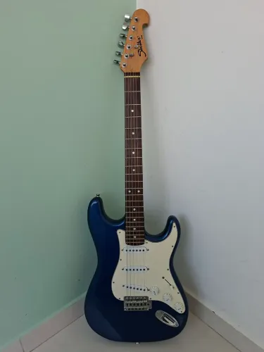 Guitarra Shelter Azul Metálica