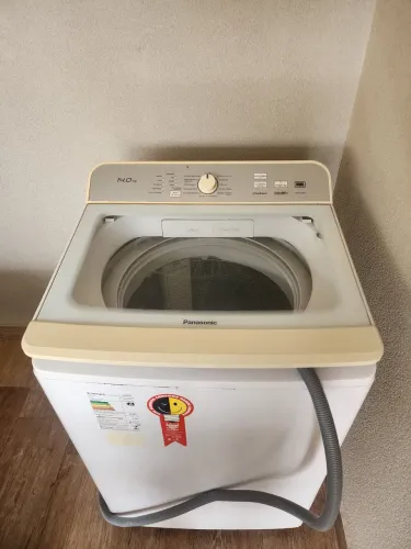 Máquina de Lavar Panasonic 14kg Inox (Sem Agitador) - Perfeito Estado