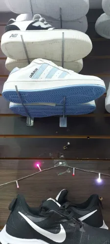 TÊNIS ADIDAS BRANCO COM AZUL UNISSEX TAMANHOS 34 AO 39