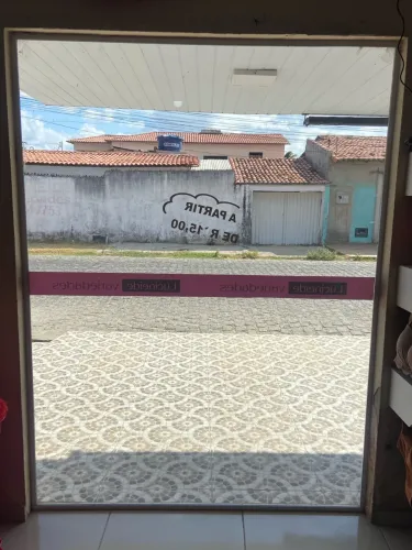 Vidro para vitrine de loja