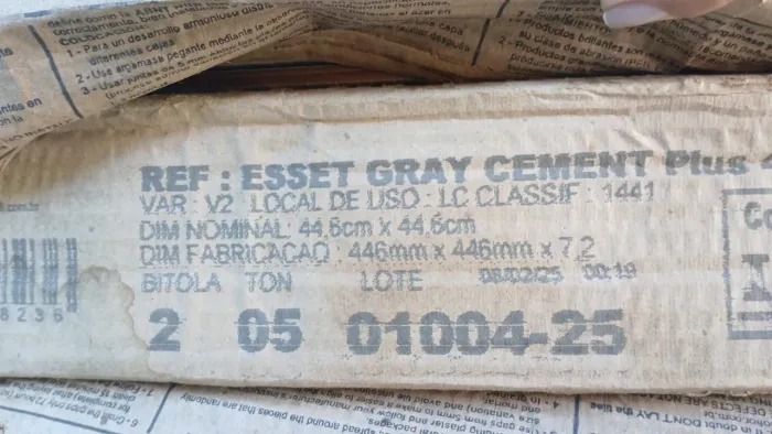Piso cerâmica