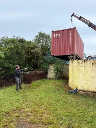 Container Marítimo para Depósito e Transporte 