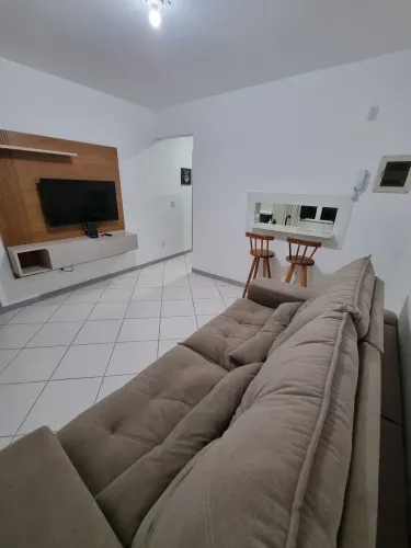 Apto Mobiliado para Aluguel - 1 Quarto com Sacada