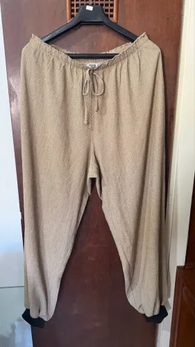 Calça leve GG COM PUNHO