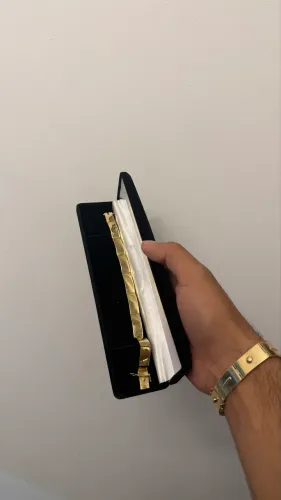 BRACELETE OURO 18k750 14,67 GRAMAS PRA VENDER LOGO