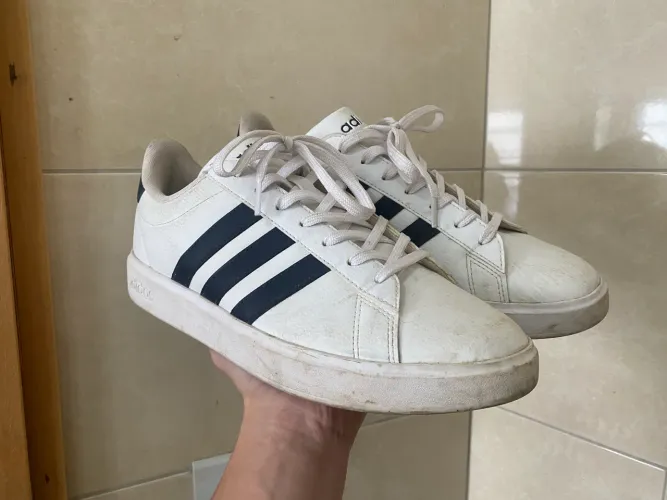 Adidas Grand Court 2.0 Original Branco/Preto Tam 42