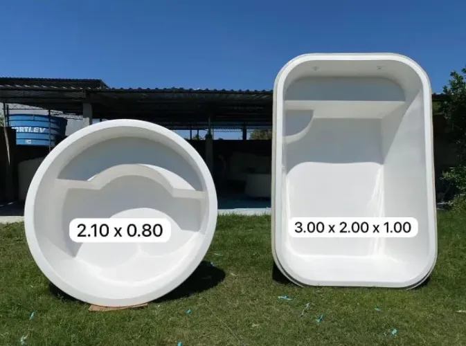 PISCINAS DE FIBRA