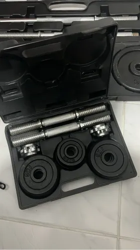 Kit de halteres academia
