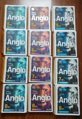 Coleção de Apostilas Anglo 2º Série Ensino Médio