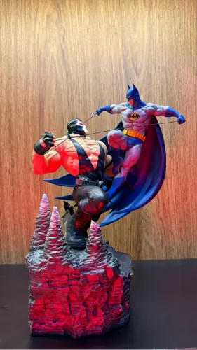 Batman vs Bane Exclusivo numerado Iron Studios