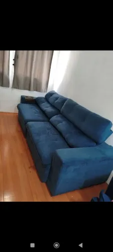 Sofá retrátil e reclinável 2.90m