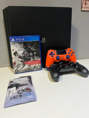 Ps4 Pro 800gb + Jogos