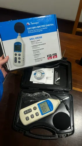 Decibelímetro Digital Minipa - NOVO (nunca usado)
