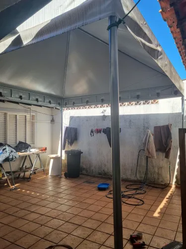 TENDA GALVANIZADA 4 X 4metros