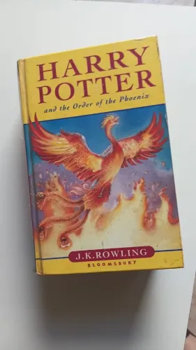 Livro Harry Potter e a Ordem da Fênix 1ª edição (inglês)