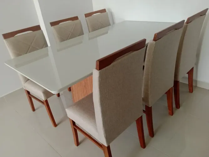 Mesa nova de madeira 