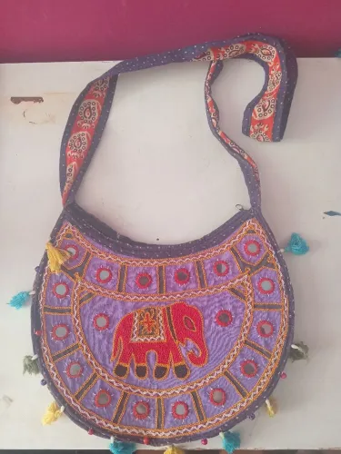Bolsa étnica artesanal estilo boho