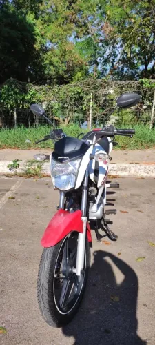 Honda CG titan EX 2015 branca edição limitada