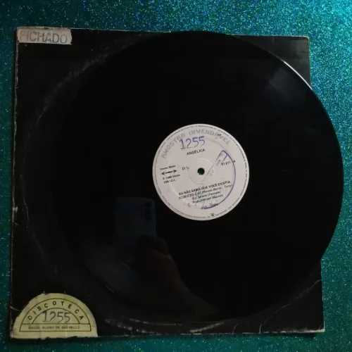 Disco Lp Vinil Angélica "Eu Não Sabia Que Você existia " Promocional Invendável 