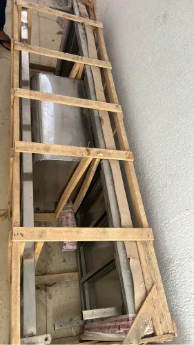 Pia industrial para restaurante uma Cuba grande 1,90cm