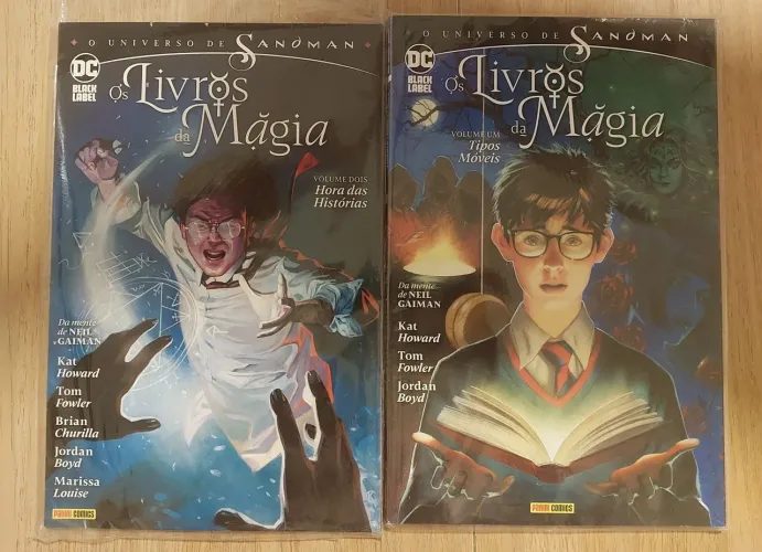HQ Livros da Magia Volumes 1 e 2 (Panini, Lacrados)