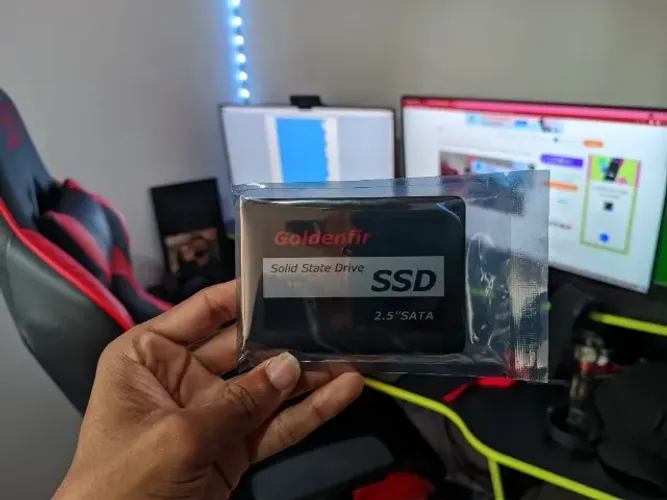 SSD 120GB Goldenfir - Frete Grátis + 3 meses de Garantia