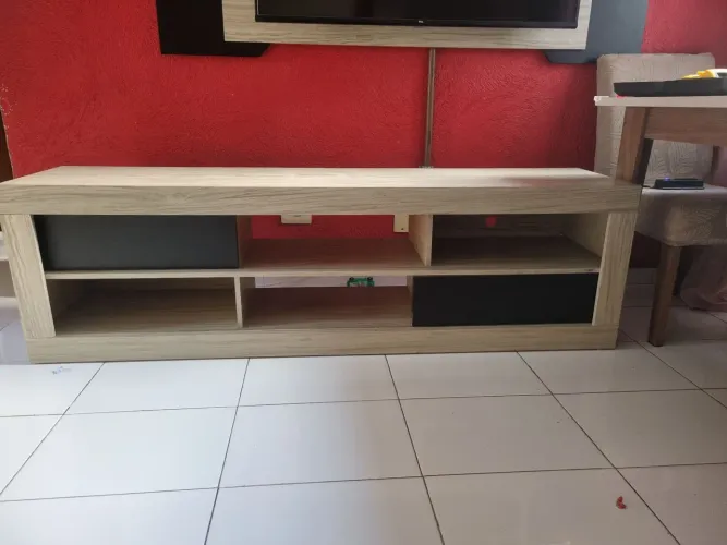 Rack e painel para TV ate 65 polegadas