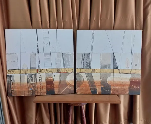 Quadros abstrato / contemporâneo 