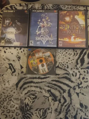 lote de jogos prensados de ps1 e ps2 