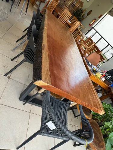 Mesa grande para Natal