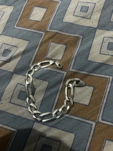 Pulseira de prata 12 mm 3 por 1