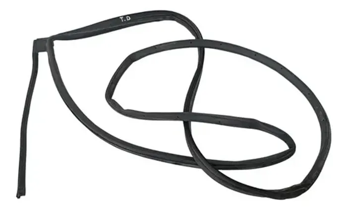 Borracha Vedação Porta Trasei Direita New Civic 2007 A 11 ~2 Preto