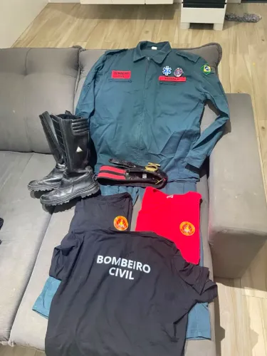 Roupa bombeiro civil 