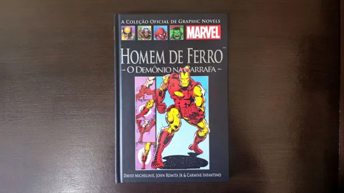 Homem de Ferro - O Demônio na Garrafa - Marvel - HQ Salvat