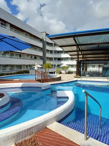 Apartamento no Blue Marlin Resort em Cotovelo, 2 quartos, Parnamirim/RN