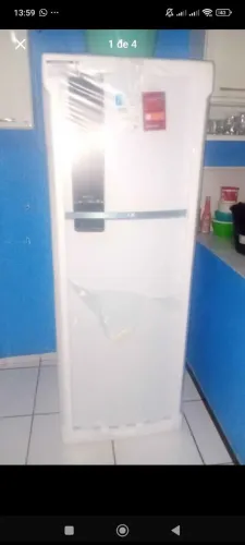 Geladeira duplex 385 litros ZAP *8 aceito cartão